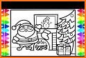 coloring santa claus related image