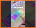 Neon Transparent Keyboard Background related image