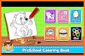 Beautiful Coloring Book For Kids - Preschool Games related image