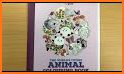 Cute Animal Coloring Book related image