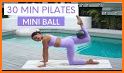 Pilates on the ball related image