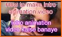 Intro video maker - logo and text animation related image