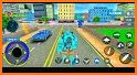 Excavator Robot Car Game: Elephant Robot Games related image