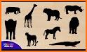 Zoo Animals Sound Kids Games - Name Color Puzzle related image