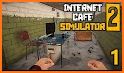 Internet gaming cafe simulator related image