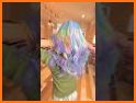 Hair Salon - Paint Rainbow Hair related image