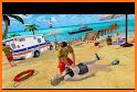 Beach Rescue Coast Lifeguard Rescue Duty related image