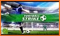 Football soccer strike related image