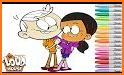 The Loud House coloring game related image