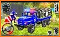 Offroad Police Van Drive:Transporter Sim 2020 related image