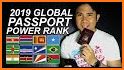 199 countries. Passport power ranking related image