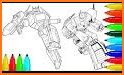 robot transformer coloring games related image