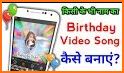 Birthday Video with Photo and Song related image