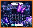 Neon Butterfly Launcher Theme related image