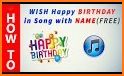 Birthday Wishes Video with Song and Name related image