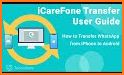 iCareFone Transfer - WTSApp from Android to iOS related image