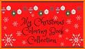 Christmas Doodle Coloring Book related image