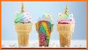 Unicorn Cupcake Cone - Trendy Rainbow Food related image