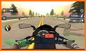 Real Moto Stunt Racing Tracks Racing Game 2018 related image