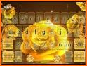 Luxury Rose Gold Keyboard Theme related image