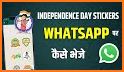 Independence Day Sticker for Whatsapp related image