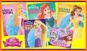 Coloring Book Girls - Games Coloring princess related image