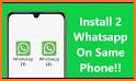 2Space, 2 accounts for 2 WhatsApp, app clone related image