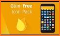 Glim Dark - Icon Pack related image