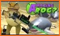 Frog Battle amazing vs shark  :simulation related image