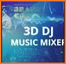 DJ mixer Music 3D related image