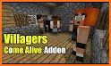 Villagers Come Alive Addon for MCPE related image