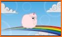 Cute Pink Unicorn Rainbow Theme related image