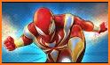 Flying Amazing Iron Spider Superhero Fighting related image