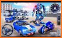 Police Robot Transport Truck Games:Robot Simulator related image