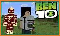 Mod BEN 10 mod for Minecraft related image