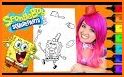 SpongeBob Coloring Book related image