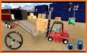 Forklift Simulator Cargo Transport Driving Games related image