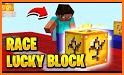 Lucky Block Race Map MCPE related image