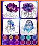 Happy Relax Adult Color By Number Painting Book related image