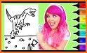 Dinosaur coloring books related image