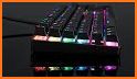 Colorful Rainbow Keyboard Background related image