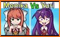 Monika Doki Club FNF Battle related image