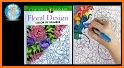 Adult Color by Number Book - Paint Flowers Pages related image