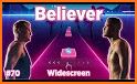 Believer - Imagine Dragons Music Light Tiles related image