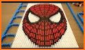 Venom Spiderweb superhero vs Iron spider Web hero related image