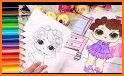 Surprise Lol Dolls Coloring Book related image