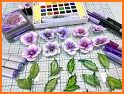 Pansy Flower Purple Theme related image