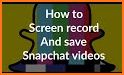 SnapChat Screen Recorder related image