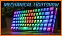 Blue Neon Technology Keyboard related image