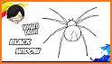 How to Draw Black Spider related image